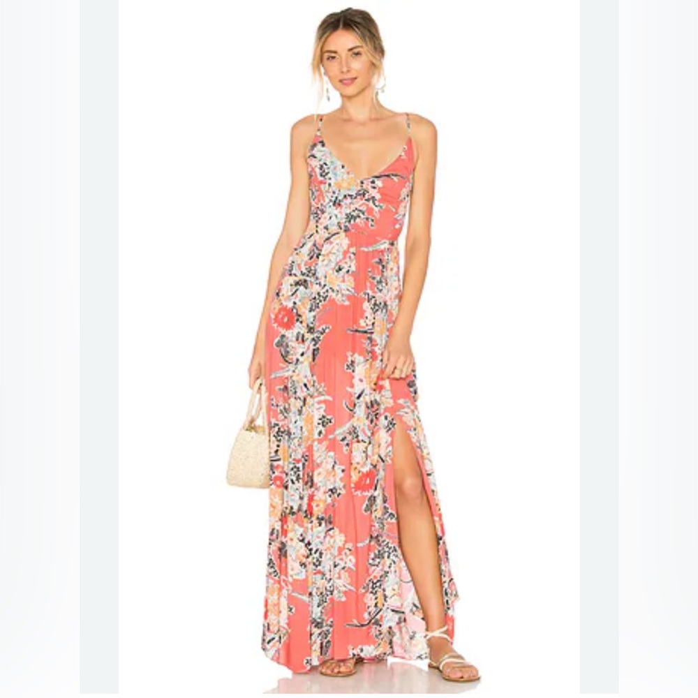 Intimately Free People Through The Vine Printed Maxi Dress Size M